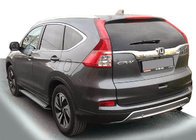 Honda CRV 2017-2022 гг. Боковые Подножки Allmond Grey (2 шт., Алюминий) фото 5