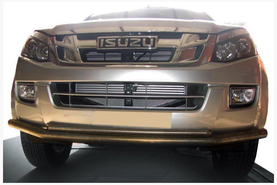 Isuzu D-Max 2011-2019 гг. Передняя защита ST014 (нержавейка) Image