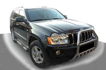 Jeep Grand Cherokee WK 2004-2010 гг. Кенгурятник QT007 фото 1