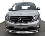 Mercedes Citan 2013-2021 гг. Передняя защита ST008 (нержавейка) фото 1