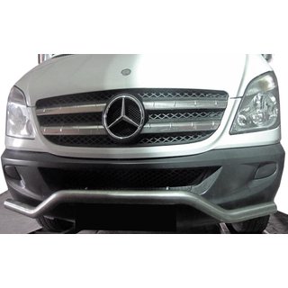 Передняя нижняя дуга MBSP.07.F3-04.6 (нерж. сталь) Mercedes Sprinter W906 2006–2018 гг. фото 4