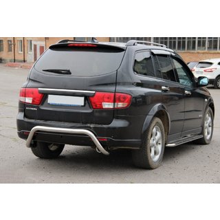 Задняя дуга AK007 (нерж сталь) SsangYong Kyron 2005-2014 гг. фото 1