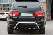 SsangYong Kyron 2005-2014 гг. Задняя дуга AK007 (нерж сталь) фото 2