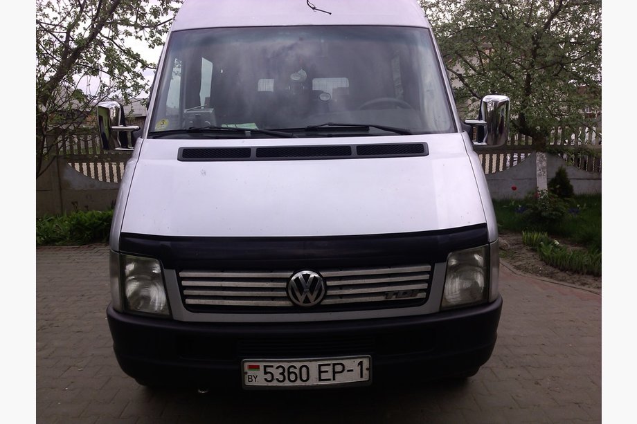 Volkswagen LT 1995-2006 гг. Хромированные Накладки на Решетку (8 шт, Нержавеющая Сталь) Carmos - Турецкая Нержавеющая Сталь Фото 2
