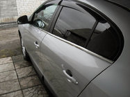 Renault Fluence 2009-2016 гг. Нижние молдинги стекол нержавейка (4 шт) Carmos - Турецкая Нержавеющая Сталь фото 1