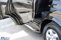 SsangYong Kyron 2005-2014 гг. Боковые Подножки King (2 шт., Алюминий) фото 6