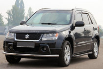 Suzuki Grand Vitara 2005-2017 гг. Передняя Защита ST008 (Нержавейка) фото 1