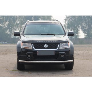 Передняя Защита ST008 (Нержавейка) Suzuki Grand Vitara 2005-2017 гг. фото 2
