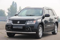 Suzuki Grand Vitara 2005-2017 гг. Передняя Защита ST008 (Нержавейка) фото 4