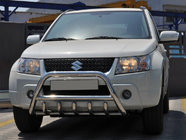 Suzuki Grand Vitara 2005-2017 гг. Кенгурятник WT003 (нержавейка) фото 1