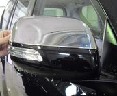 Toyota Land Cruiser 200 2007-2021 гг. Накладки на зеркала 2012↗ (2 шт., Нержавейка) фото 3