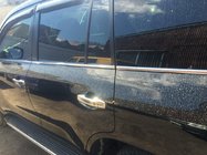 Toyota Land Cruiser 200 2007-2021 гг. Молдинги на стекла (6 шт, нержавейка) Carmos - Турецкая Нержавеющая Сталь фото 6