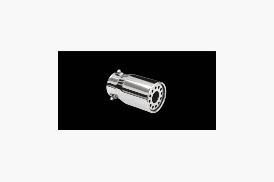 Toyota Land Cruiser Prado 120 2002-2009 гг. Насадка на глушитель (нержавейка) Image