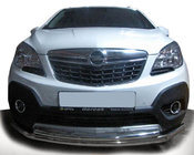 Opel Mokka 2012-2021 гг. Передняя защита ST014 (нержавейка) фото 1