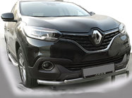 Renault Kadjar 2015-2022 гг. Передняя защита ST014 (нержавейка) фото 3
