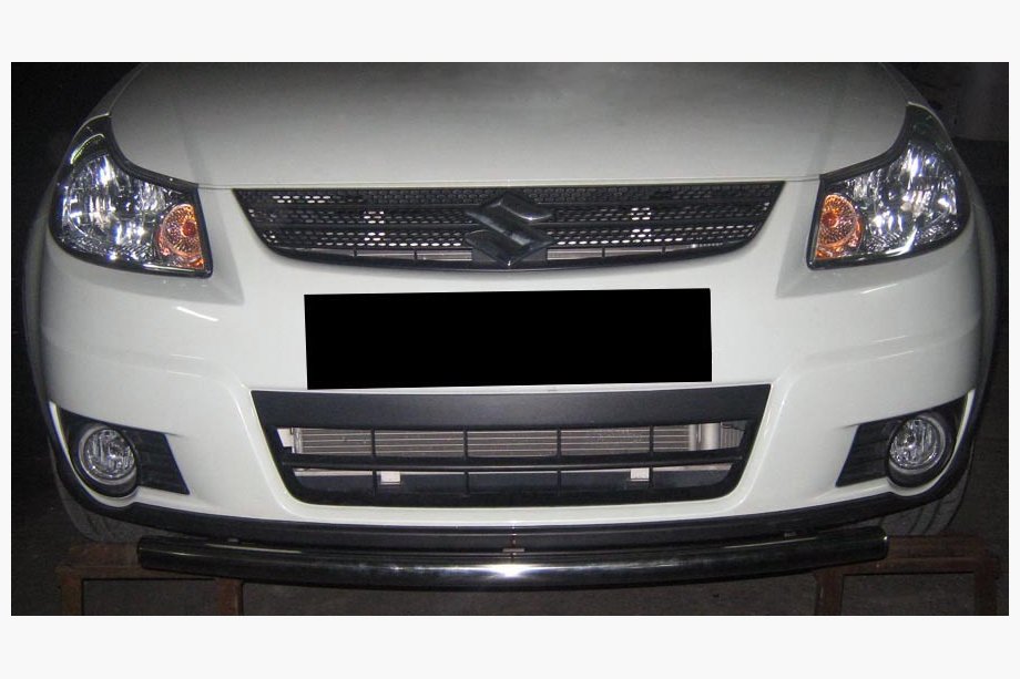 Suzuki SX4 2006-2013 гг. Передняя Защита ST008 (Нержавейка) Image