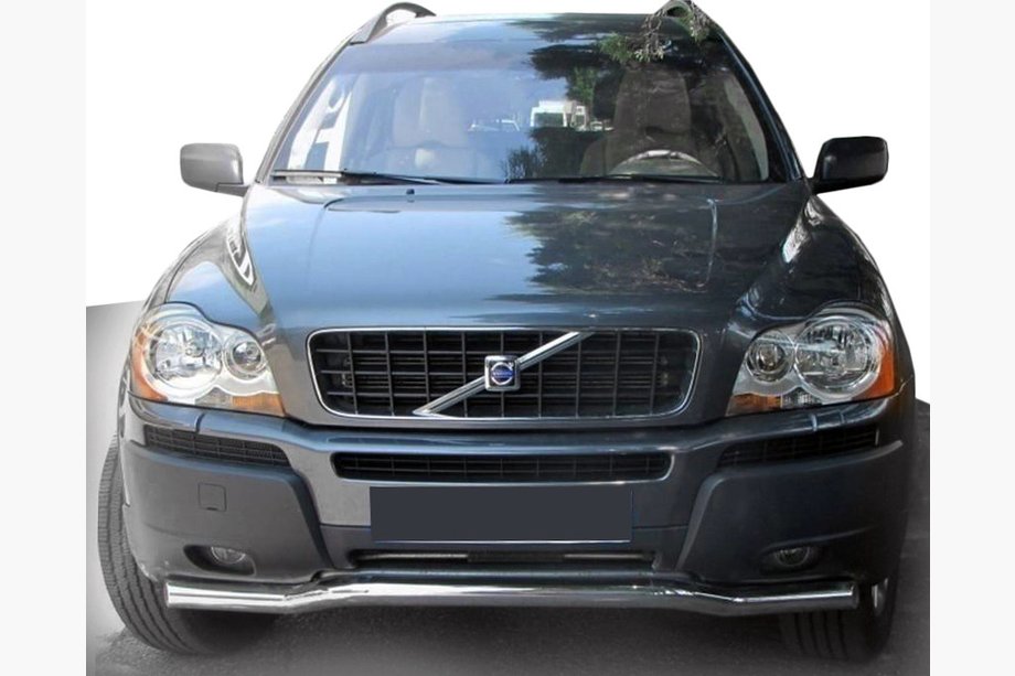 Volvo XC60 2009-2017 гг. Передняя защита ST006 (нержавейка) Image