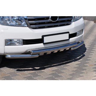 Передняя Дуга ST015 (Нержавейка) Toyota Land Cruiser 200 2007-2021 гг. фото 3