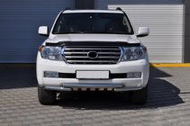 Toyota Land Cruiser 200 2007-2021 гг. Передняя Дуга ST015 (Нержавейка) фото 5