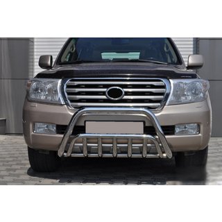 Передняя Дуга WT002 (Нержавейка) Toyota Land Cruiser 200 2007-2021 гг. фото 4