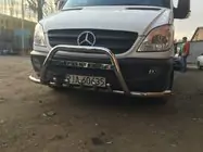 Mercedes Sprinter W906 2006–2018 гг. Передний силовой бампер WT003-Plus (нержавейка) фото 6