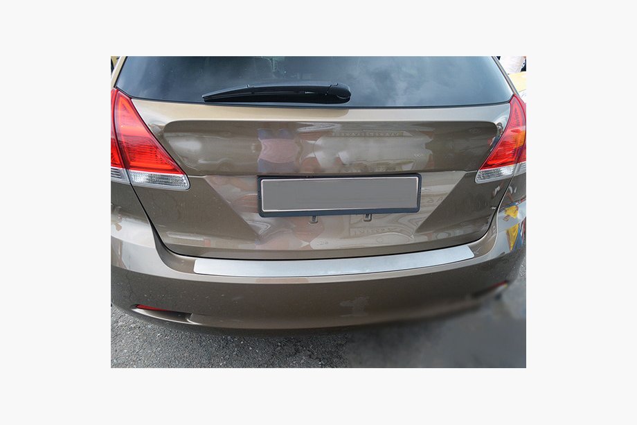 Toyota Venza 2008-2017 гг. Накладка на задний бампер Nataniko (2012-2017, нержавейка) Image