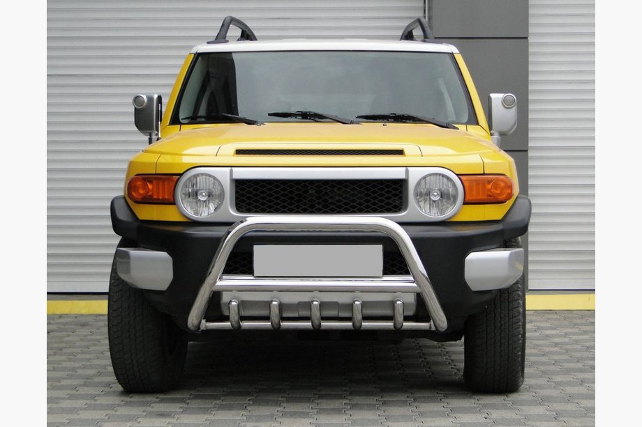 Toyota FJ Cruiser 2006-2022 гг. Кенгурятник WT003 (нержавейка) Image