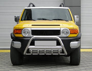 Toyota FJ Cruiser 2006-2022 гг. Кенгурятник WT003 (нержавейка) фото 1