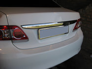 Toyota Corolla 2007-2013 гг. Хромированная накладка над номером 2010-2013 (нерж. сталь) фото 1