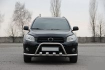 Toyota Rav 4 2006-2013 гг. Кенгурятник WT-ST15 Нержавейка фото 3