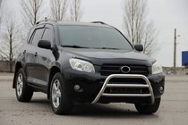 Toyota Rav 4 2006-2013 гг. Передняя защита WT022 Нержавейка фото 2