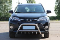 Toyota Rav 4 2013-2018 гг. Кенгурятник WT003 (нержавейка) фото 5