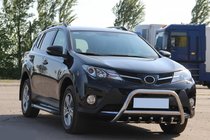 Toyota Rav 4 2013-2018 гг. Кенгурятник WT003 (нержавейка) фото 6