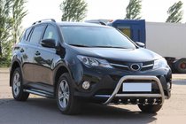 Toyota Rav 4 2013-2018 гг. Кенгурятник WT003 (нержавейка) фото 7