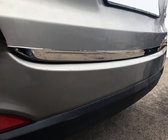 Hyundai IX-35 2010-2015 гг. Накладка на багажник нержавейка OmsaLine - Итальянская Нержавейка фото 2