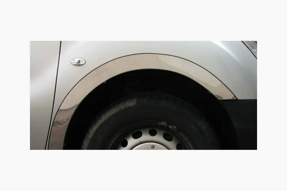 Seat Alhambra 1996-2010 гг. Накладки на арки из нержавейки (4 шт) Фото 4