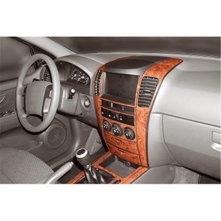 Накладки на панель Версия 1 (2003-2007) Kia Sorento I BL 2002-2009 гг. фото 3