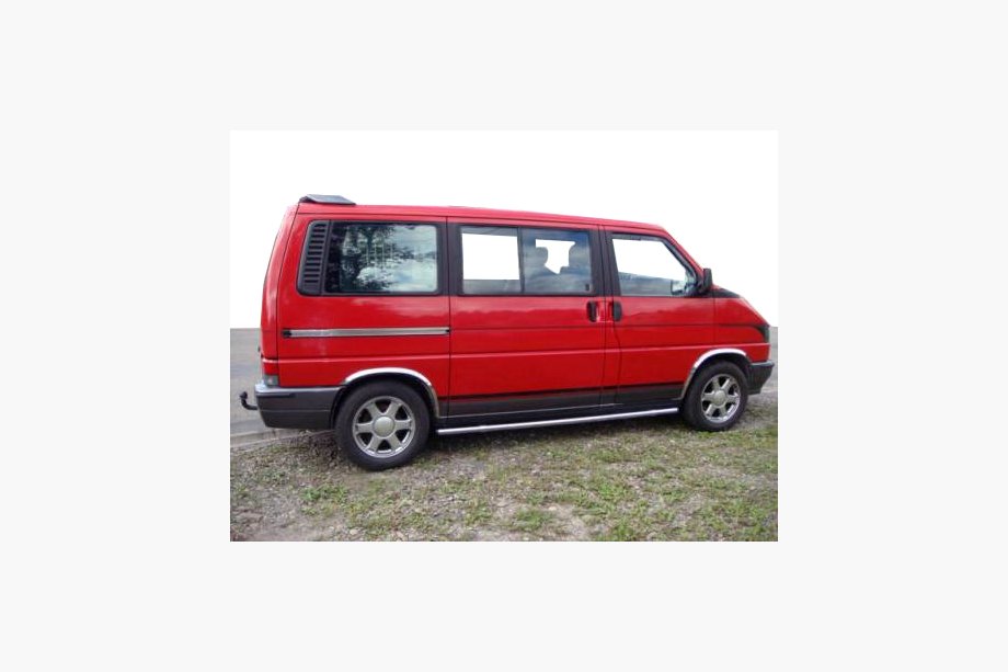 Volkswagen T4 Caravelle/Multivan 1990–2003 гг. Накладки на арки (4 шт, нержавейка) Image