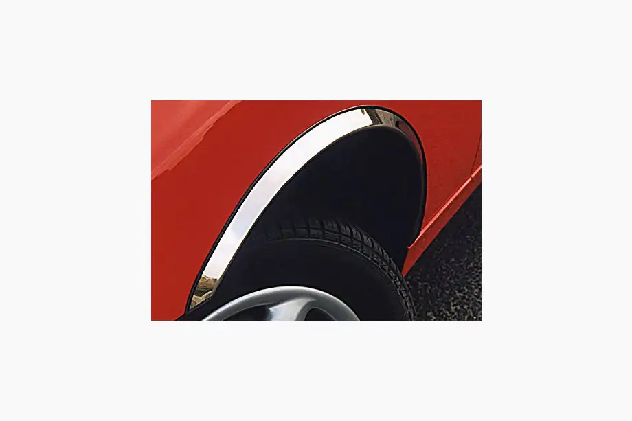 BMW 5 серия E34 1988-1995 гг. Накладки на арки из нержавейки (4 шт) Image