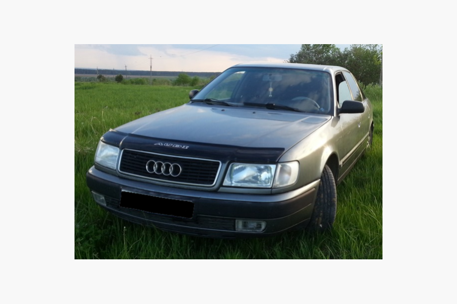 Audi 100 C4 1990-1994 гг. Дефлектор капота VIP Image