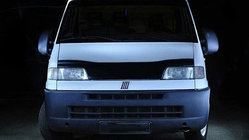 Fiat Ducato 1995-2006 гг. Дефлектор капота (1995-2002, VIP) фото 1