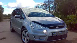 Ford S-Max 2007-2014 гг. Дефлектор капота 2006-2010 (VIP) фото 1