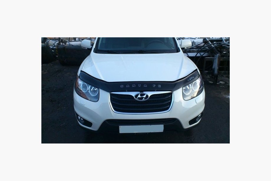 Hyundai Santa Fe 2 2006-2012 гг. Дефлектор капота (VIP) Image