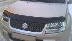 Suzuki Grand Vitara 2005-2017 гг. Дефлектор капота (VIP) фото 1