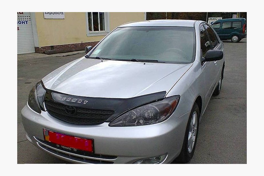 Toyota Camry 2001-2006 гг. Дефлектор капота (VIP) Image