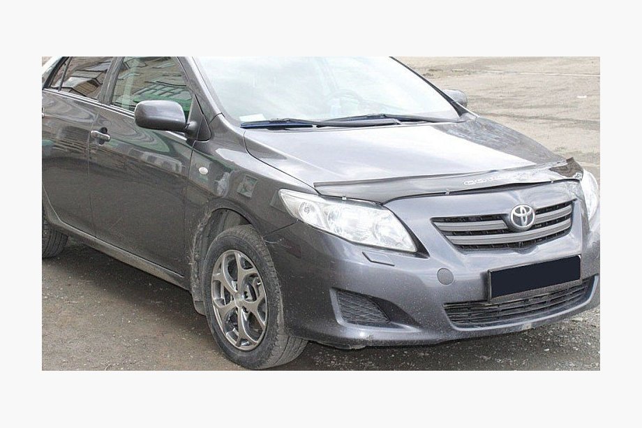 Toyota Corolla 2007-2013 гг. Дефлектор капота (VIP) Image