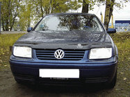 Volkswagen Bora 1998-2004 гг. Дефлектор капота (VIP) фото 1