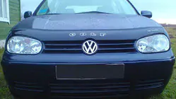 Volkswagen Golf 4 1997-2006 гг. Дефлектор капота (VIP) фото 1