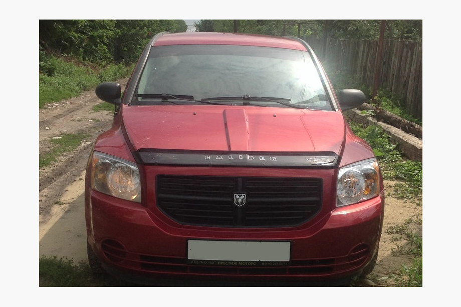 Dodge Caliber 2006-2011 гг. Дефлектор капота (VIP) Image
