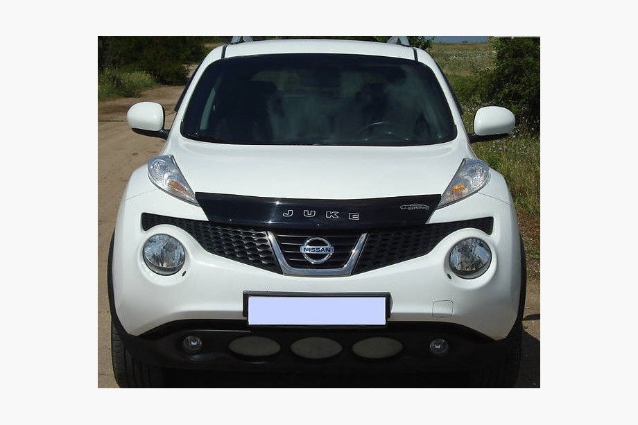 Nissan Juke 2010-2019 гг. Дефлектор капота (VIP) Image